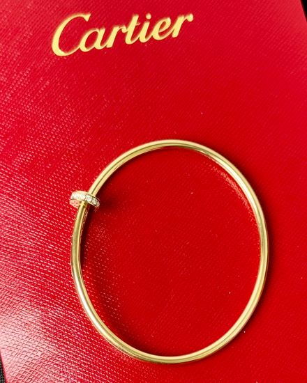 Cartier Juste un Clou Bracelet Small Model Yellow Gold Diamond (CRB6066116)