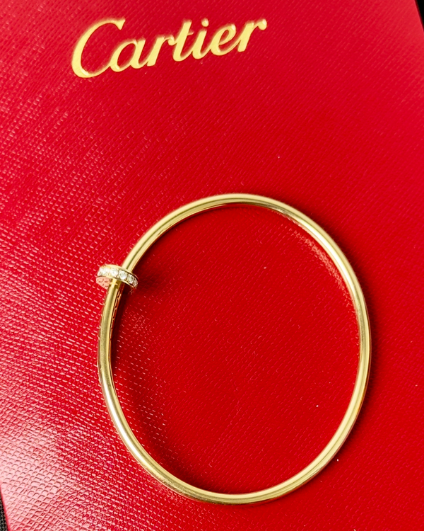 Cartier Juste un Clou Bracelet Small Model Yellow Gold Diamond (Bracelet)