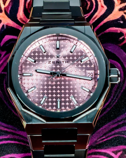 2025 Zenith Defy Skyline 36MM Pink Dial Steel Bracelet (03.9400.670/18.I001)