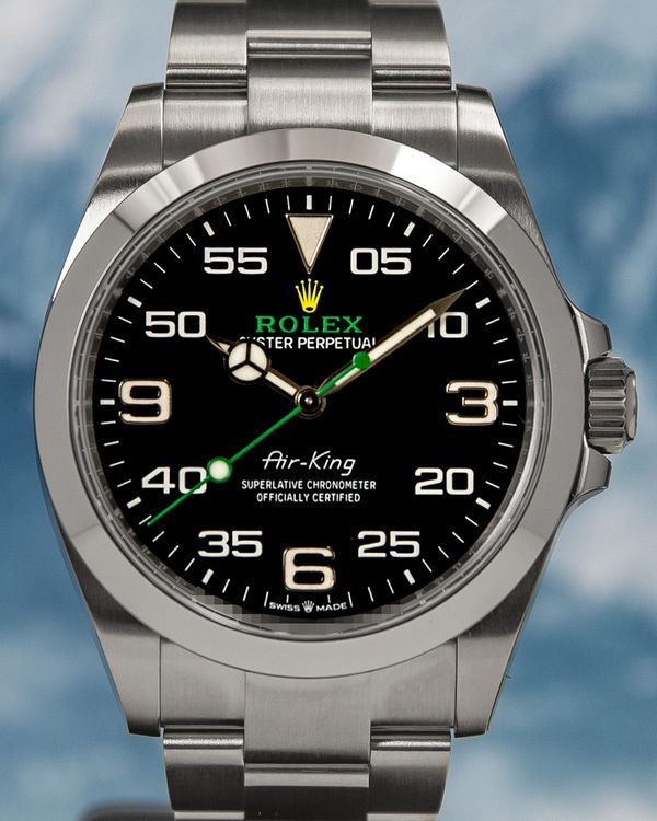 2026 Rolex Air-King 40MM Black Dial Oyster Bracelet (126900)