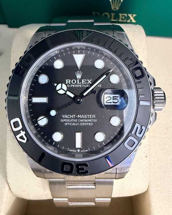 2026 Rolex Yacht-Master 42MM Black Dial Titanium Oyster Bracelet (226627)