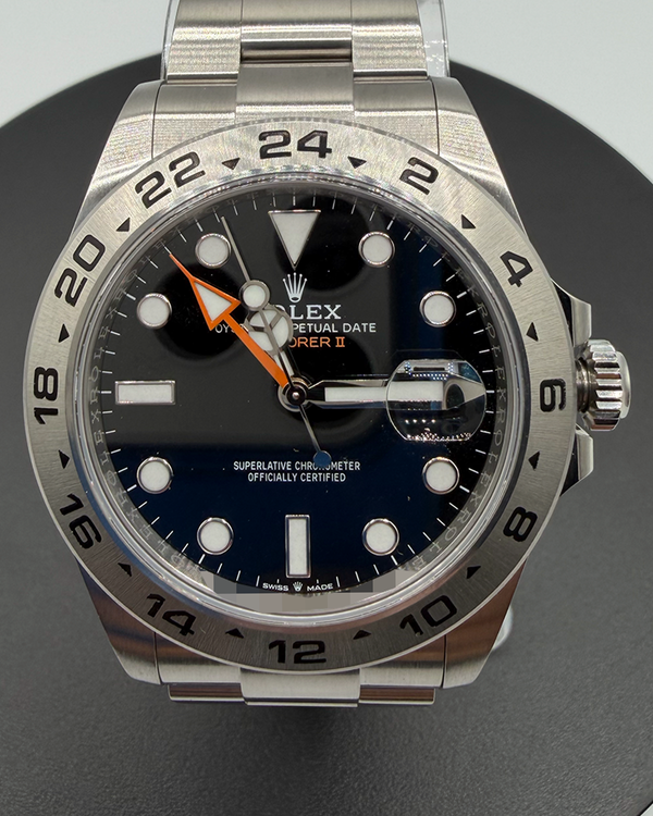 2024 Rolex Explorer II 42MM Black Dial Oyster Bracelet (226570)