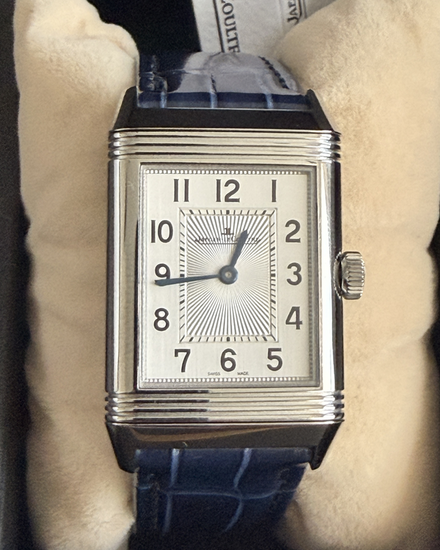 2026 Jaeger-LeCoultre Reverso 40MM Silver Dial Leather Strap (Q2588422)