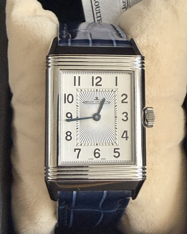 2026 Jaeger-LeCoultre Reverso 40MM Silver Dial Leather Strap (Q2588422)