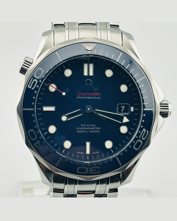 2024 Omega Seamaster Diver 300M 41MM Blue Dial Steel Bracelet (212.30.41.20.03.001)