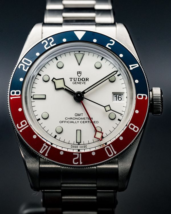 2023 Tudor Black Bay GMT "Pepsi" 41MM White Dial Steel Bracelet (79830RB)