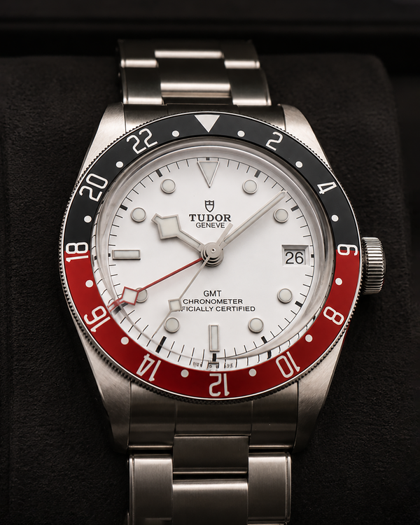 2026 Tudor Black Bay GMT "Pepsi" 41MM White Dial Steel Bracelet (79830RB)