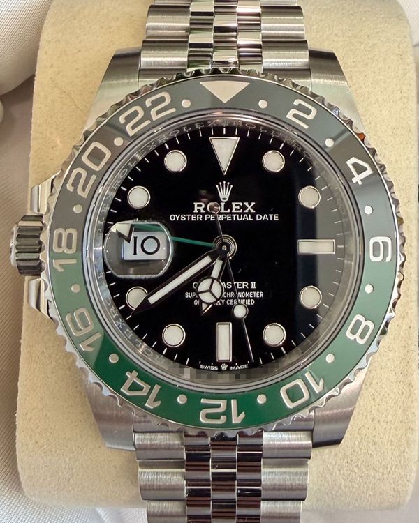 2026 Rolex GMT-Master II “Sprite” 40MM Black Dial Jubilee Bracelet (126720VTNR)