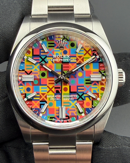 2026 Rolex Oyster Perpetual 36MM Multicolor "Jubilee" Dial Oyster Bracelet (126000)