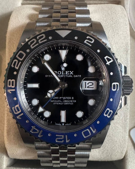 2025 Rolex GMT-Master II "Batgirl" 40MM Black Dial Jubilee Bracelet (126710BLNR)