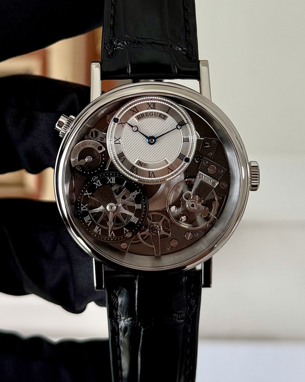 2022 Breguet Tradition GMT 40MM Skeleton Dial Leather Strap (7067BB/G1/9W6)