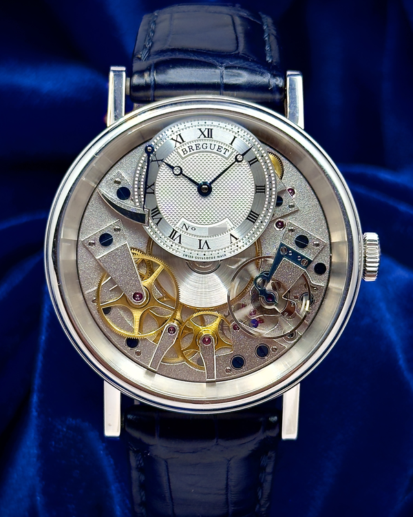 2023 Breguet Tradition 40MM Skeleton Dial Leather Strap (7057BB/11/9W6)