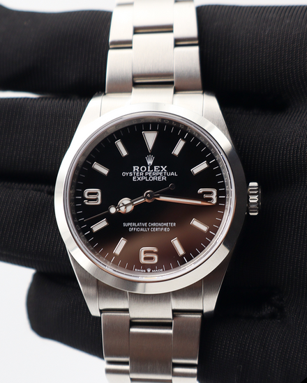 2022 Rolex Explorer 36MM Black Dial Oyster Bracelet (124270)