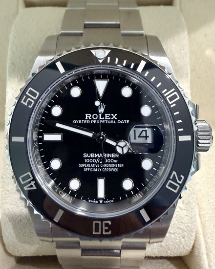 2025 Rolex Submariner Date 41MM Black Dial Oyster Bracelet (126610LN)