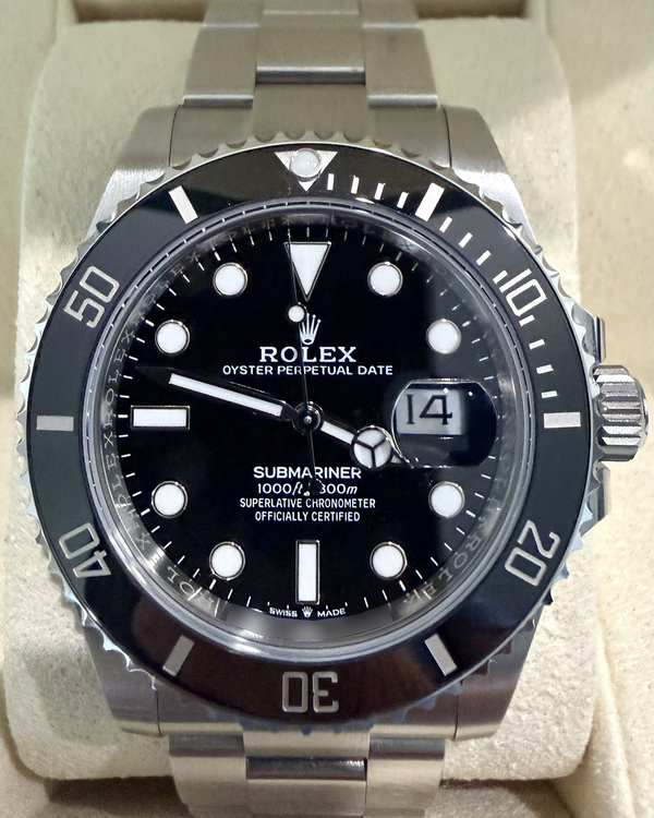 2025 Rolex Submariner Date 41MM Black Dial Oyster Bracelet (126610LN)