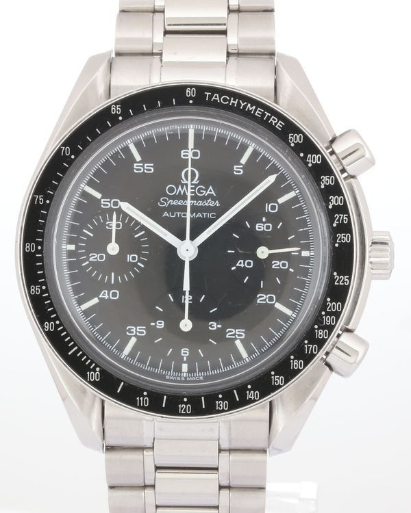 Omega Speedmaster Reduced 39MM Black Dial Steel Bracelet (3510.50.00)