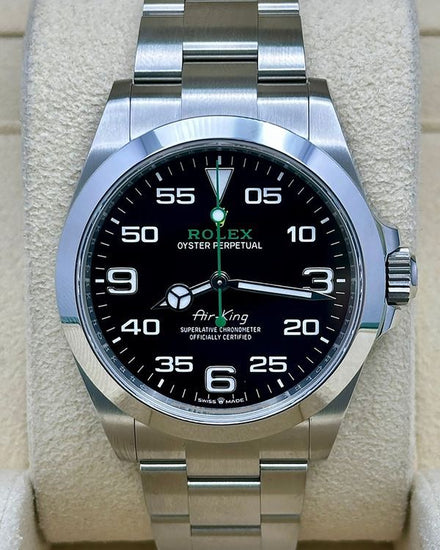 2024 Rolex Air-King 40MM Black Dial Oyster Bracelet (126900)
