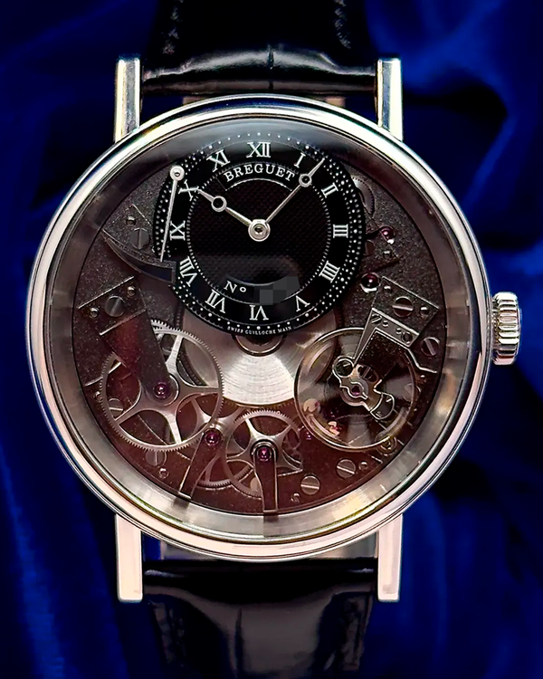 2024 Breguet Tradition 40MM Skeleton Dial Leather Strap (7057BB/G9/9W6)