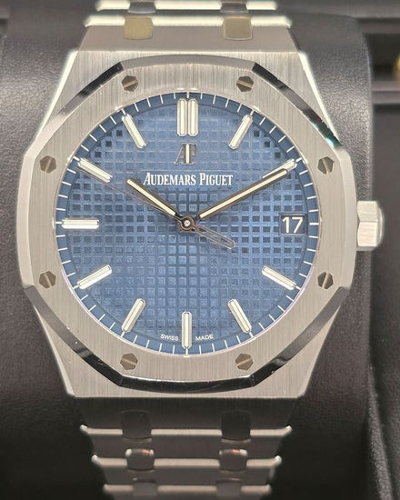2020 Audemars Piguet Royal Oak 41MM Blue Dial Steel Bracelet (15500ST.OO.1220ST.01)
