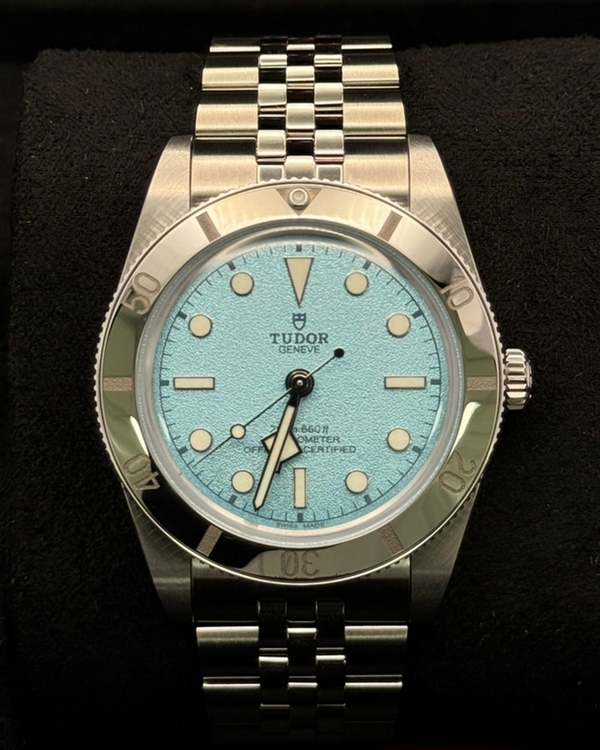2026 Tudor Black Bay 54 "Lagoon Blue" 37MM Blue Dial Steel Bracelet (79000)
