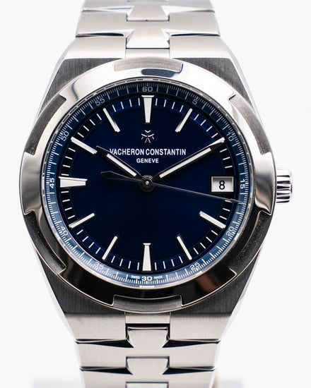 2018 Vacheron Constantin Overseas 41MM Blue Dial Steel Bracelet (4500V/110A-B128)