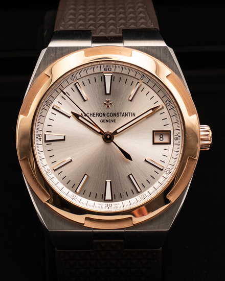 2019 Vacheron Constantin Overseas 41MM Silver Dial Rubber Strap (4500V/000M-B127)