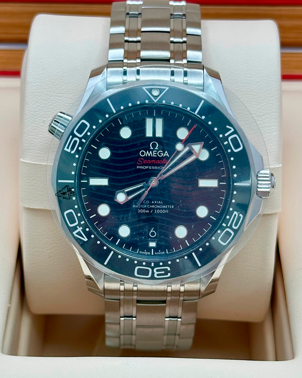 Omega Seamaster Diver 300M 42MM Black Dial Steel Bracele (210.30.42.20.01.001)