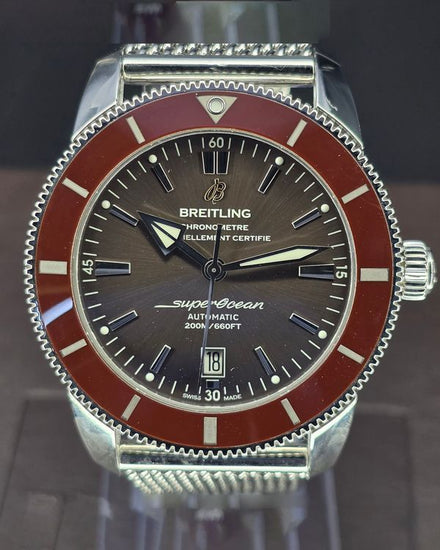 2017 Breitling Superocean Heritage II "Copperhead" S.E. 46MM Bronze Dial Steel Bracelet (AB202033/Q618)
