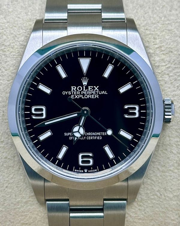 2024 Rolex Explorer 36MM Black Dial Oyster Bracelet (124270)