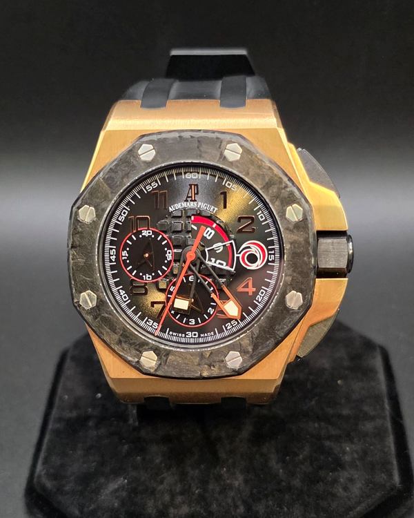 2007 Audemars Piguet Royal Oak Offshore Chronograph "Alinghi Team" L.E. 44MM Black Dial Rubber Strap (26062OR.OO.A002CA.01)