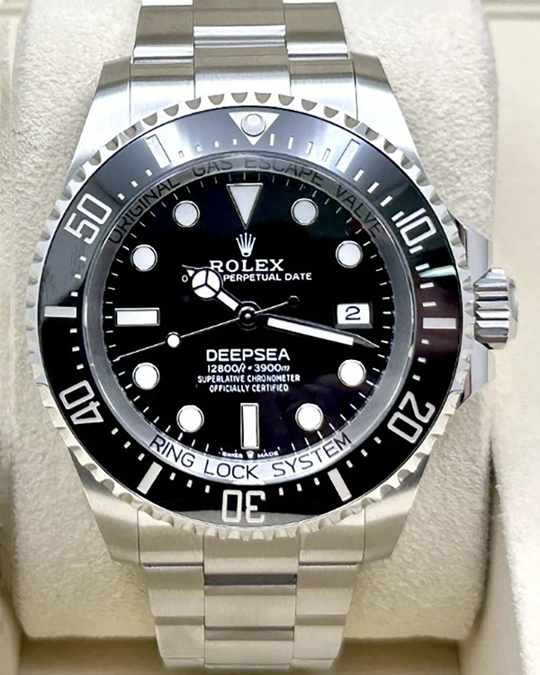 2026 Rolex Sea-Dweller Deepsea 44MM Black Dial Oyster Bracelet (136660)