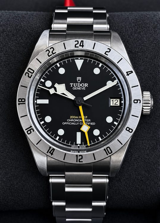 No Reserve - 2023 Tudor Black Bay Pro 39MM Black Dial Steel Bracelet (79470)