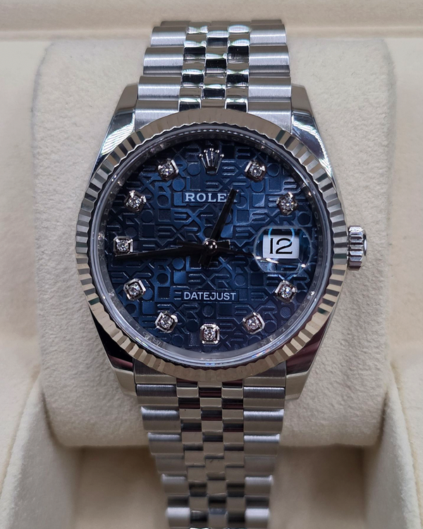 2020 Rolex Datejust 36MM Blue "Jubilee" Dial Jubilee Bracelet (126234)