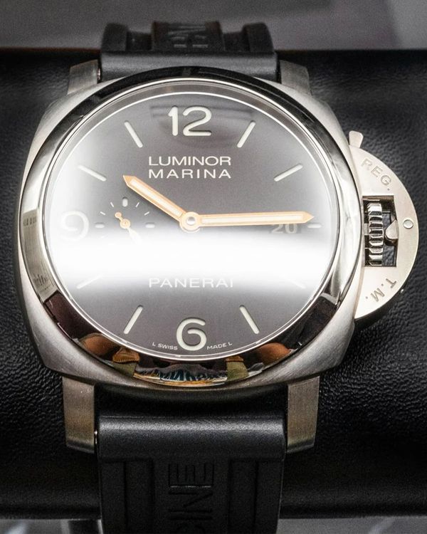 2016 Panerai Luminor 44MM Brown Dial Leather Strap (PAM00351)