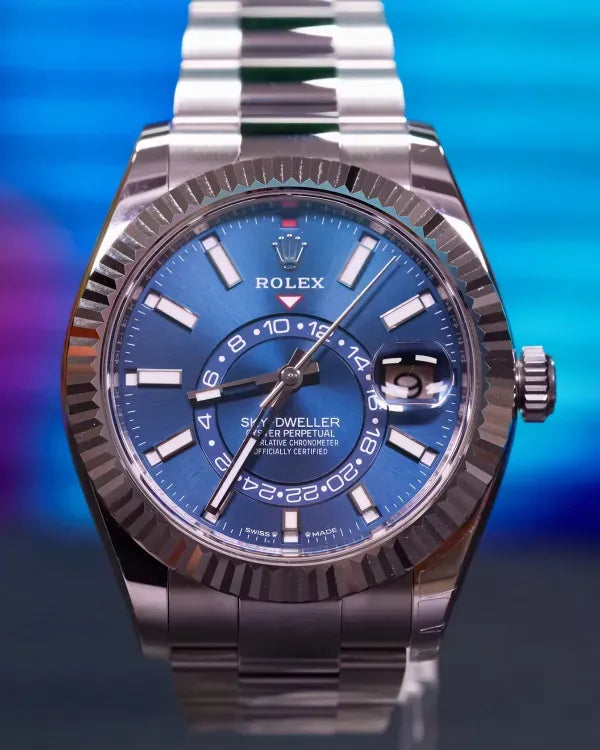 2026 Rolex Sky-Dweller 42MM Blue Dial Oyster Bracelet (336934)