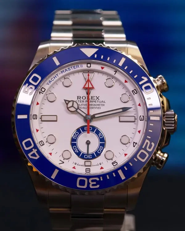 2026 Rolex Yacht-Master II 44MM White Dial Oyster Bracelet (126680)