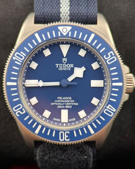 2026 Tudor Pelagos FXD 42MM Blue Dial Textile Strap (25707B/26)