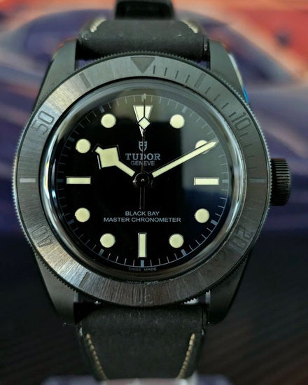 2021 Tudor Black Bay 41MM Black Dial Leather Strap (79210CNU)
