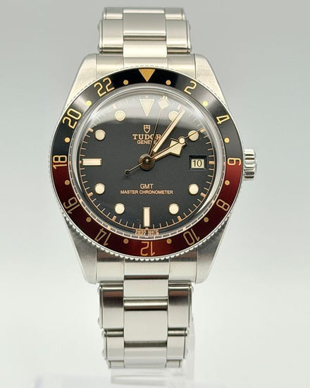 2025 Tudor Black Bay '58 GMT "Coke" 39MM Black Dial Steel Bracelet (7939G1A0NRU)