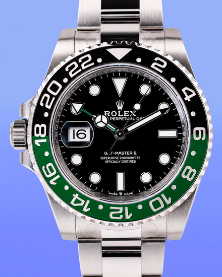 2026 Rolex GMT-Master II “Sprite” 40MM Black Dial Oyster Bracelet (126720VTNR)