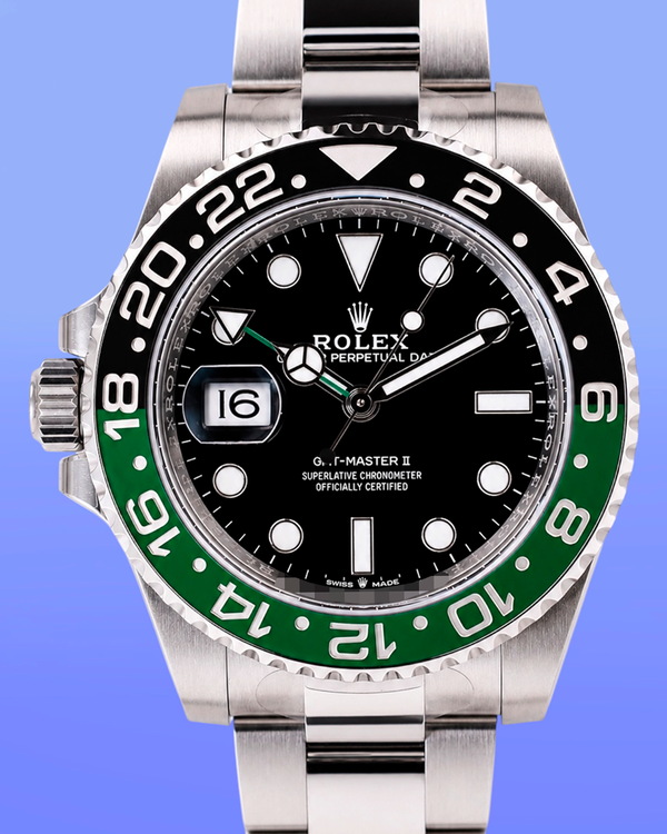 2026 Rolex GMT-Master II “Sprite” 40MM Black Dial Jubilee Bracelet (126720VTNR)