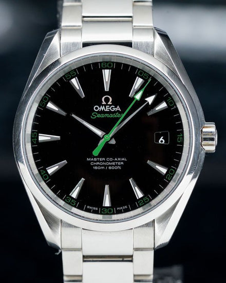 2023 Omega Seamaster Aqua Terra 150M "Golf" 41.5MM Black Dial Steel Bracelet (231.10.42.21.01.004)