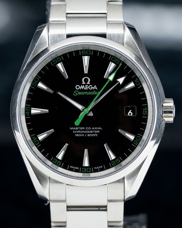 2023 Omega Seamaster Aqua Terra 150M "Golf" 41.5MM Black Dial Steel Bracelet (231.10.42.21.01.004)
