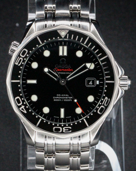 No Reserve - 2025 Omega Seamaster Diver 300M 41MM Black Dial Steel Bracelet (212.30.41.20.01.003)