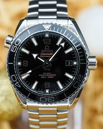 No Reserve - 2023 Omega Seamaster Planet Ocean 600M 43.5MM Black Dial Steel Bracelet (215.30.44.21.01.001)