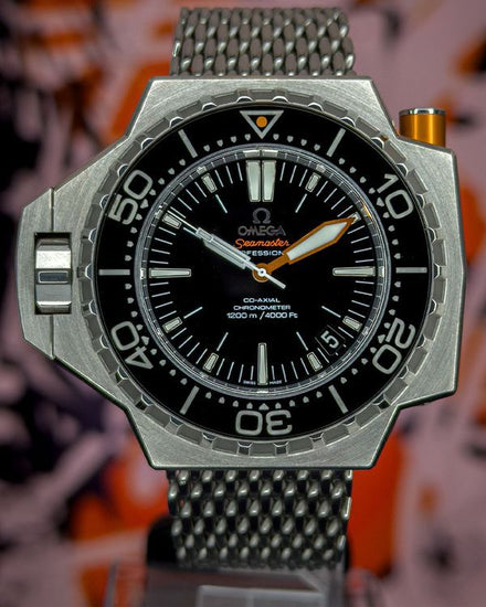 2013 Omega Seamaster Ploprof 1200M 55MM Black Dial Steel Bracelet (224.30.55.21.01.001)