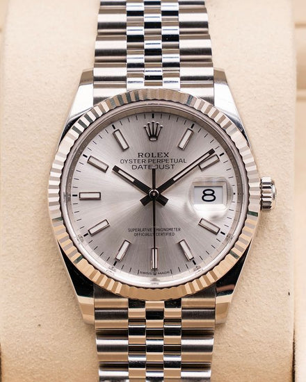 2026 Rolex Datejust 36MM Silver Dial Jubilee Bracelet (126234)