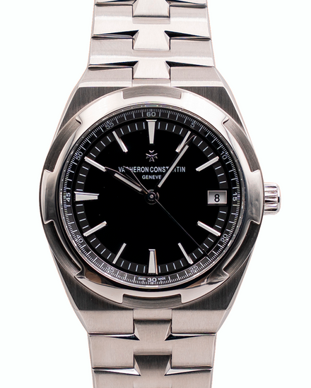 2019 Vacheron Constantin Overseas 41MM Black Dial Steel Bracelet (4500V/110A-B483)
