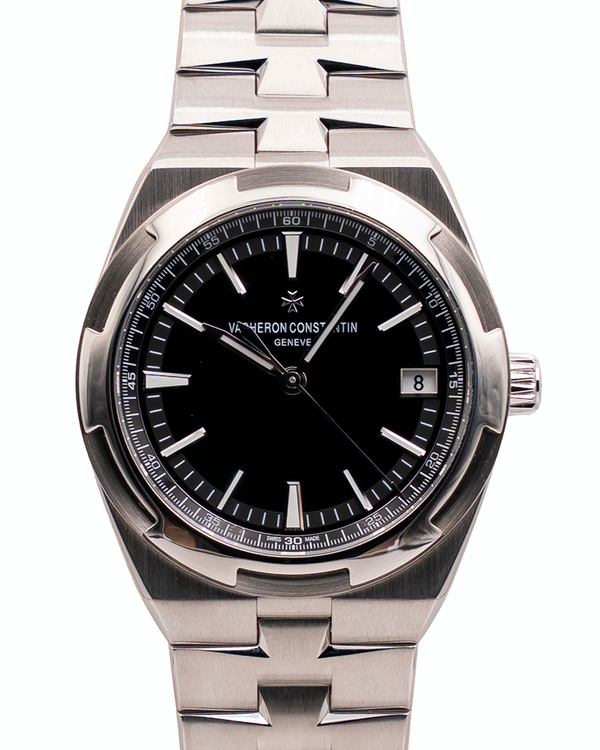 2019 Vacheron Constantin Overseas 41MM Black Dial Steel Bracelet (4500V/110A-B483)