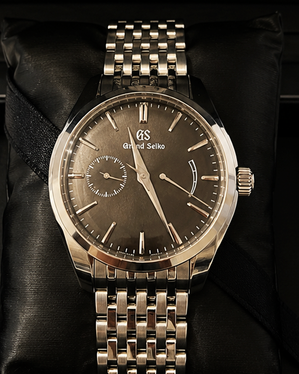 2025 Grand Seiko Elegance 39MM Grey Dial Steel Bracelet (SBGK009)